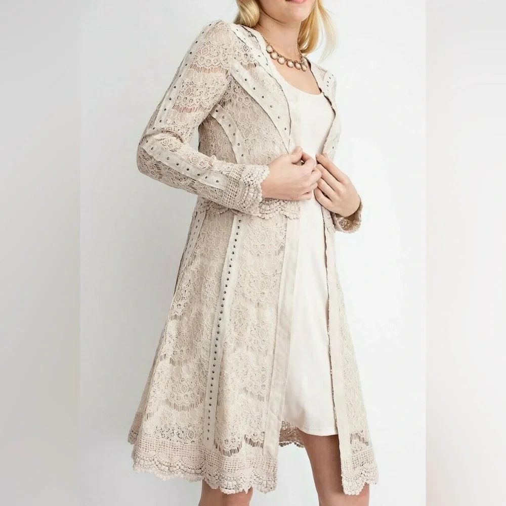 Vocal boho studded lace duster - Picture 3 of 6